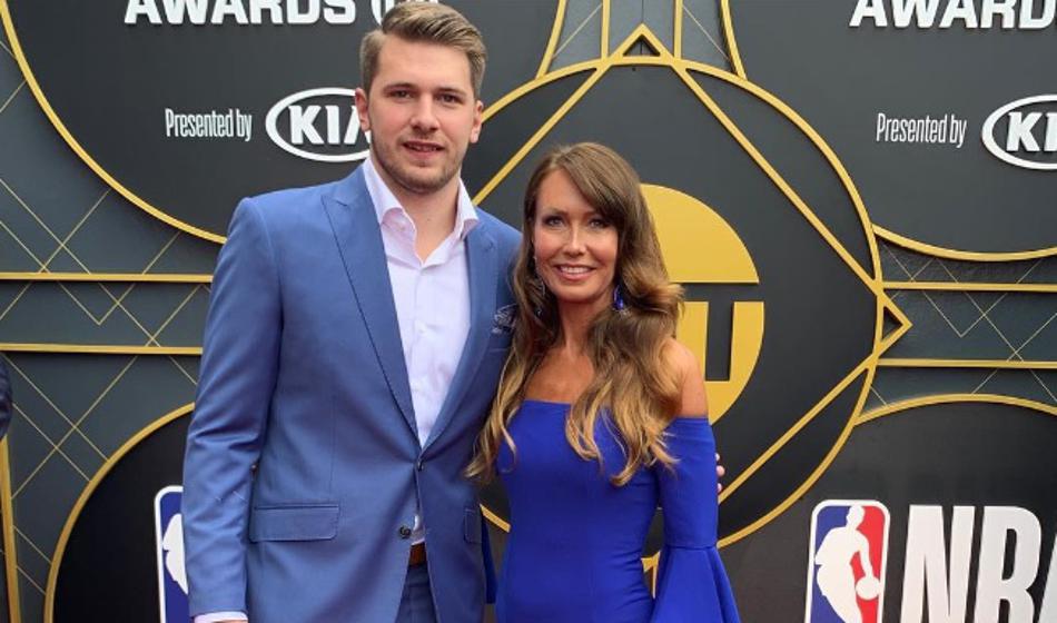 To je po domnevnem koncu Dončićeve zveze objavila njegova mama