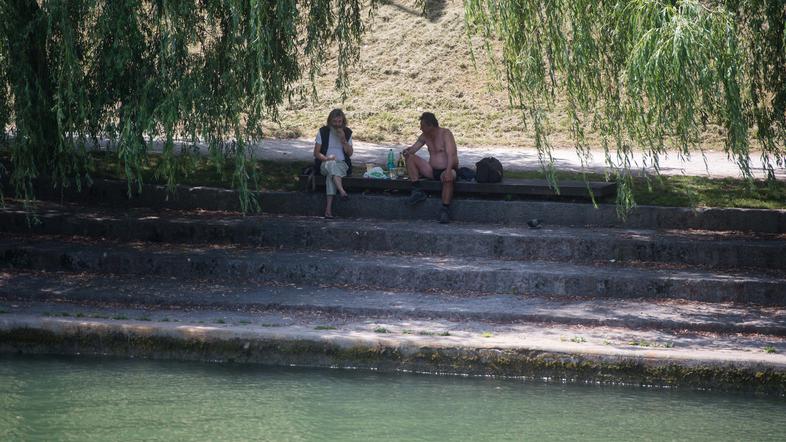 Vroče poletje v Ljubljani