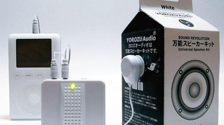 Zvočnik iz tetrapaka – a ni poceni.