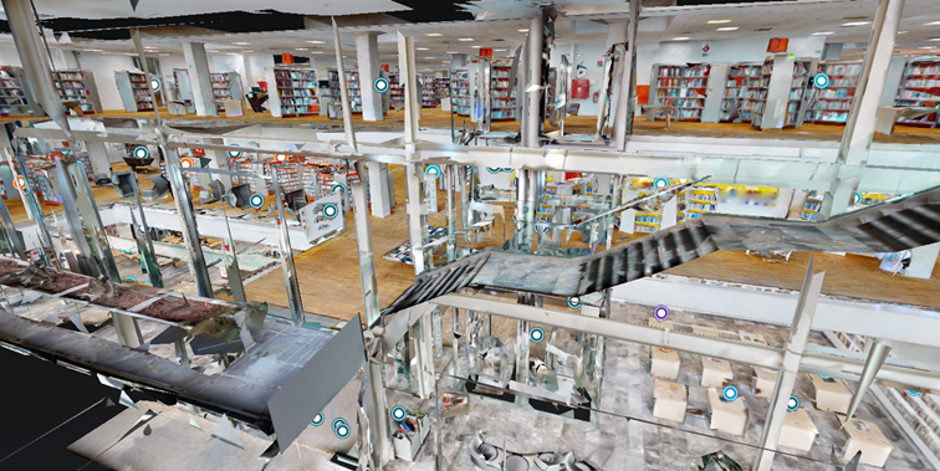Mestna knjižnica Kranj 3D | Avtor: Zavod Mediapro