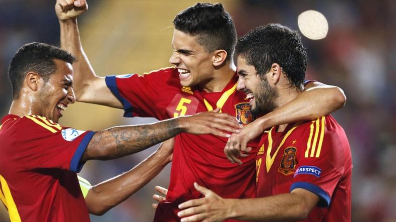 Thiago Alcantara Bartra Isco Španija Italija evropsko prvenstvo EP U-21 do 21 le