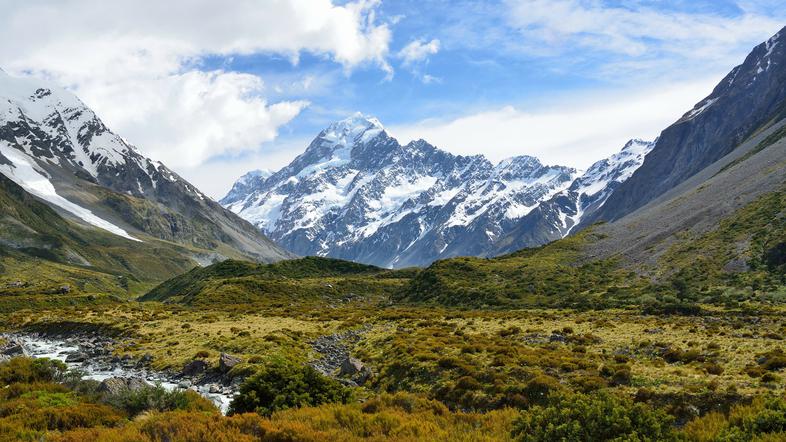 Mount Cook Aoraki Nova Zelandija