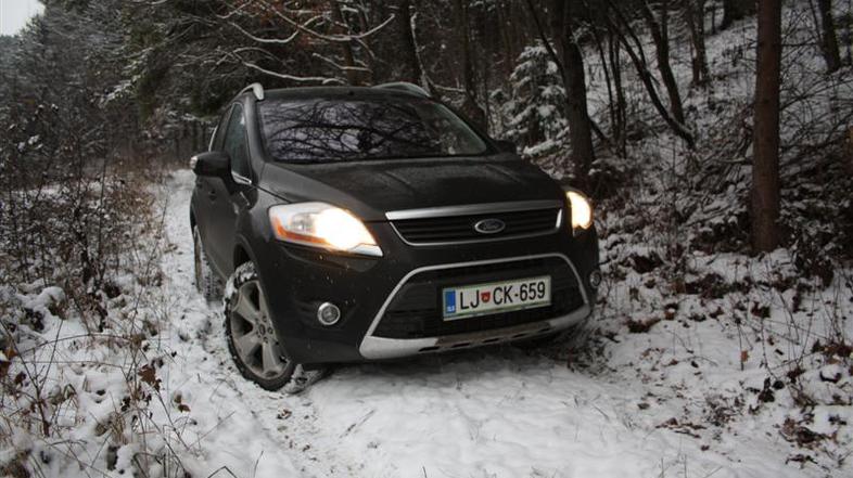 Vozili smo: Ford kuga 2.5 T titanium. (Foto: Andrej Leban)