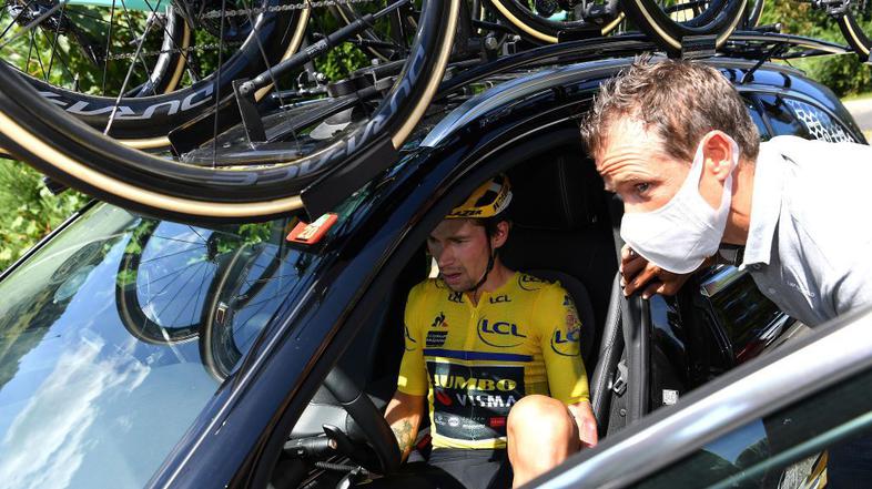 Richard Plugge in Primož Roglič