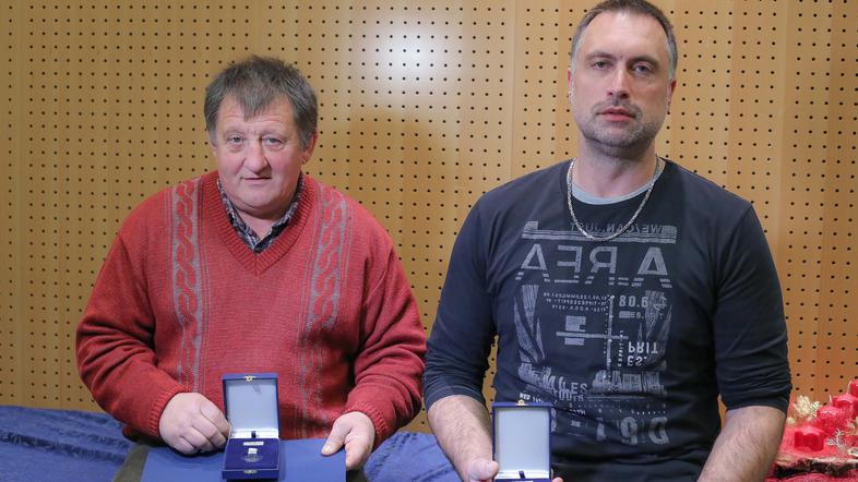 Občana Jože Župec in Alojz Lah