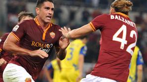 Borriello Balzaretti AS Roma Chievo Serie A Italija liga prvenstvo