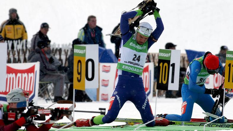 Gregorinova med nastopom na Pokljuki. (Foto: Saša Despot)