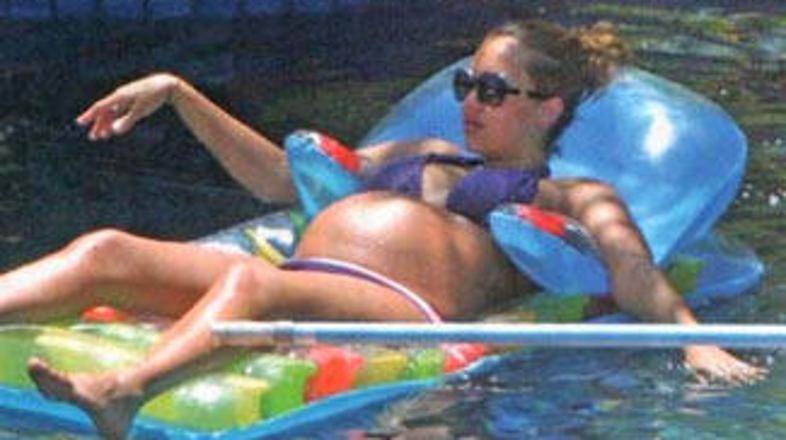 Jessica nestrpno pričakuje dojenčka.