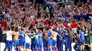 navijači slavje zmaga Irska Hrvaška Poznan Euro 2012