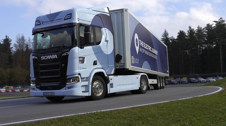 Scania električni ib dizelski tovornjaki