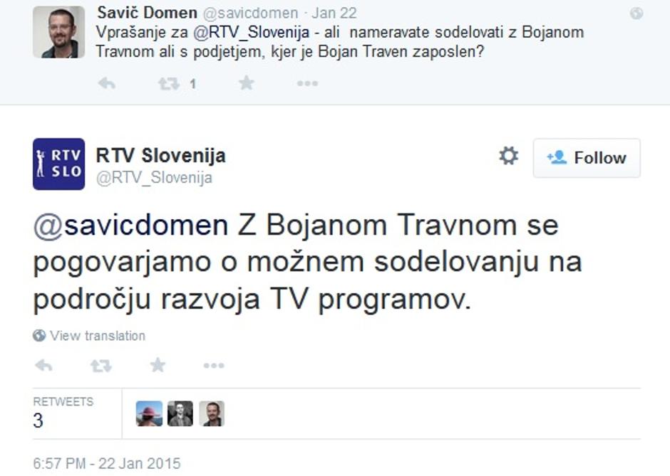 traven | Avtor: Reševalni pas/Twitter