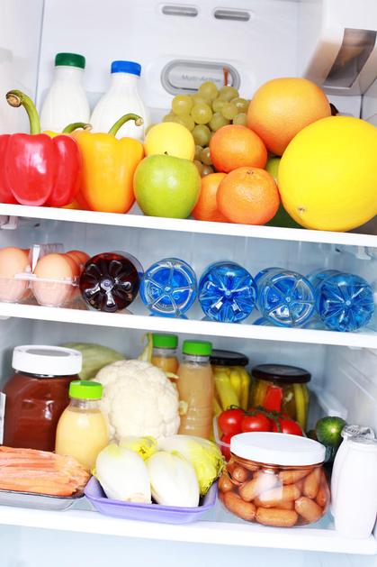 hladilnik, zdrava hrana