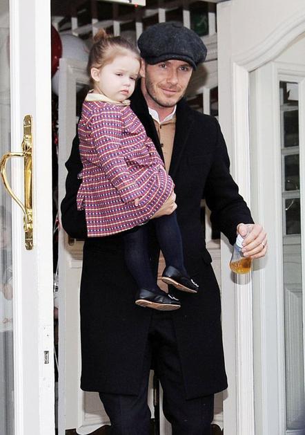 David Beckam in Harper Seven Beckham