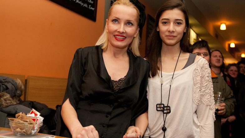 Tanja Ribič in hči Zala