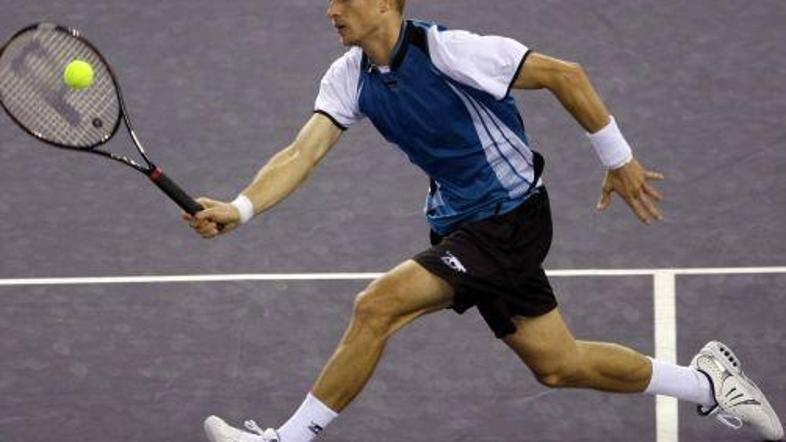 Nikolaj Davidenko je izpadel v drugem kolu Mastersa v Madridu.
