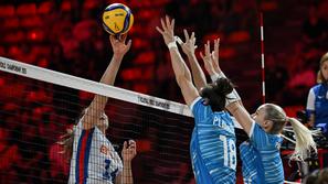 Odbojka, Slovenija - Češka