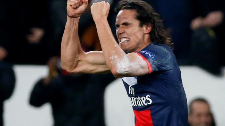 Paris Saint-Germain PSG Olympiacos Olympiakos Liga prvakov Cavani