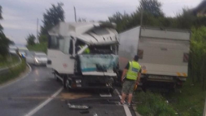Smrtna prometna nesreča tovornjaka