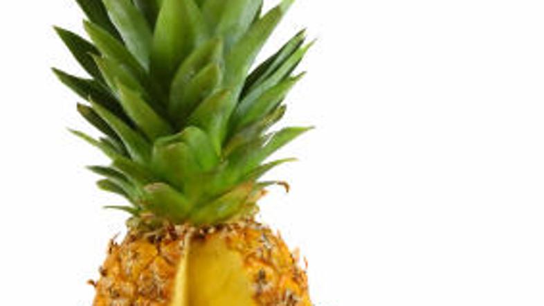 Sveži ananas je odlična izbira za popoldansko malico.