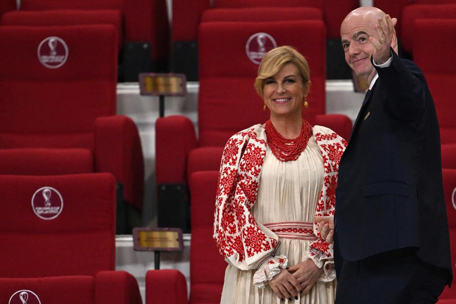 Kolinda Grabar-Kitarović in Gianni Infantino | Avtor: Profimedia