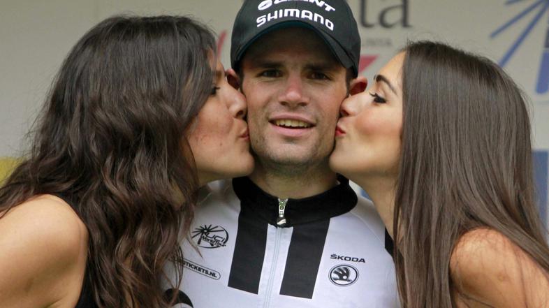 sport 25.03.14. Luka Mezgec, slovenski kolesar, Slovenian cyclist Luka Mezgec (C