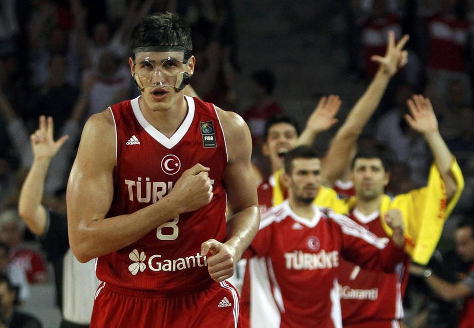 Ersan Ilyasova je bil s 26 točkami najzaslužnejši za zmago Turčije proti Grčiji.