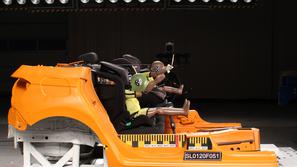 test otroških sedežev