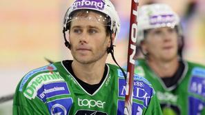 sport 24.03.10, hokej, tekma, hokejist, Matej Hocevar during ice-hockey match Ti