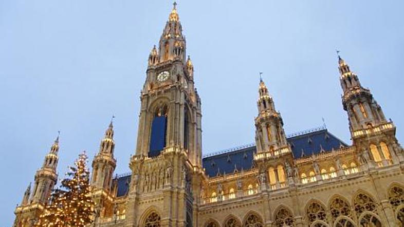 Tudi Dunaj je za novo leto ena najbolj obleganih evropskih prestolnic.
