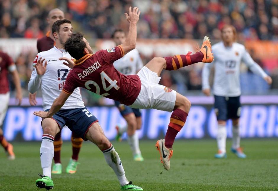 Florenzi AS Roma Genoa Serie A Italija liga prvenstvo | Avtor: EPA