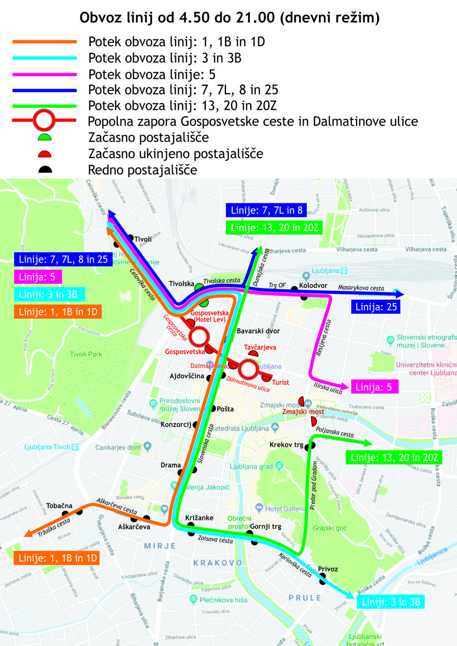 zapora ceste obvozi | Avtor: MOL