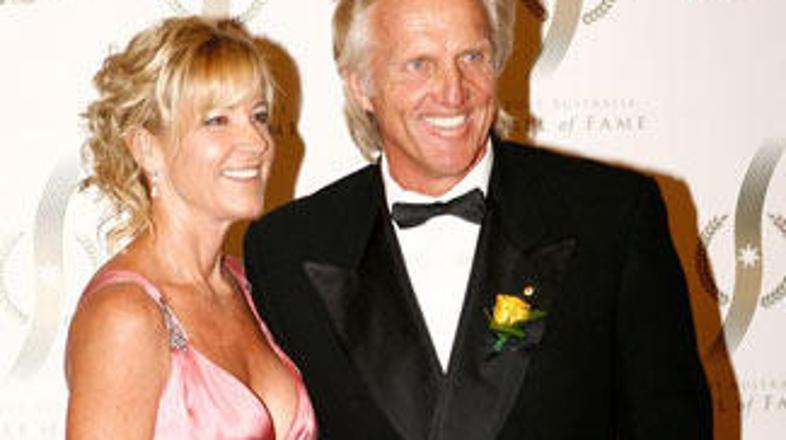 Greg Norman in Chris Evert sta želela imeti romantično poroko.