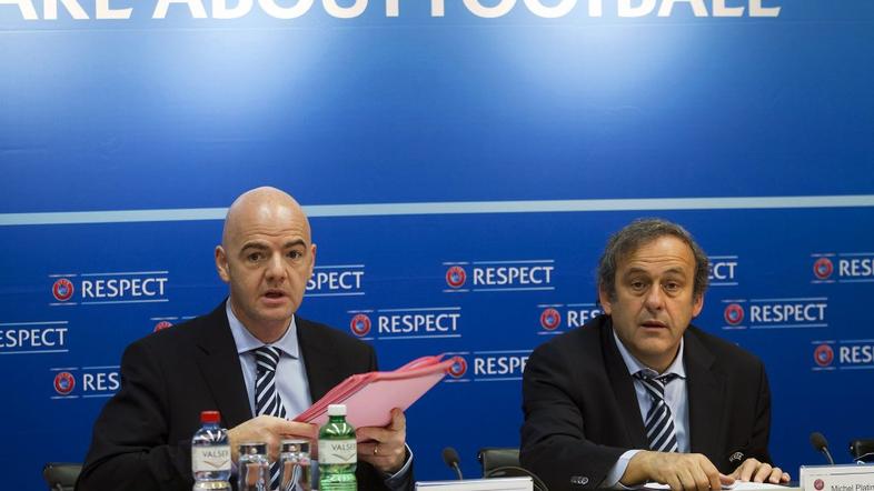 gianni infantino michel platini