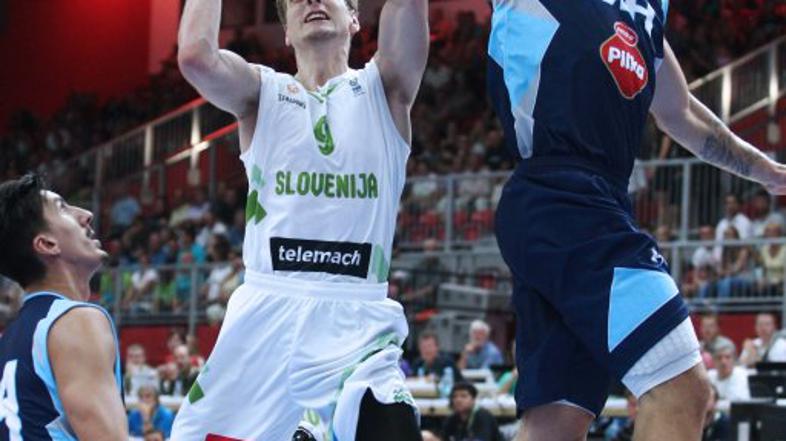 Blažič Slovenija BiH prijateljska tekma Podmežakla Jesenice