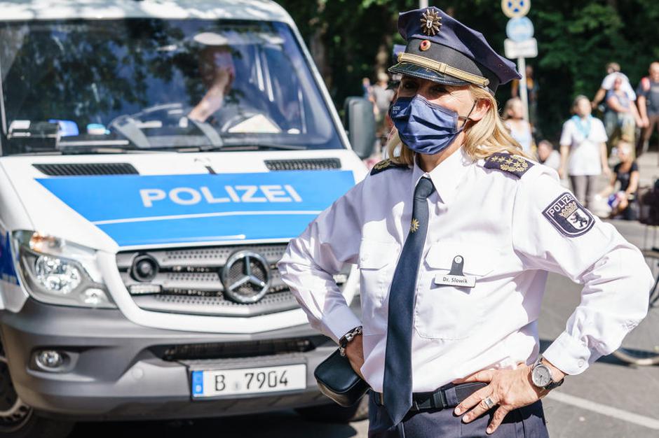 Berlin protest proti maskam | Avtor: Epa