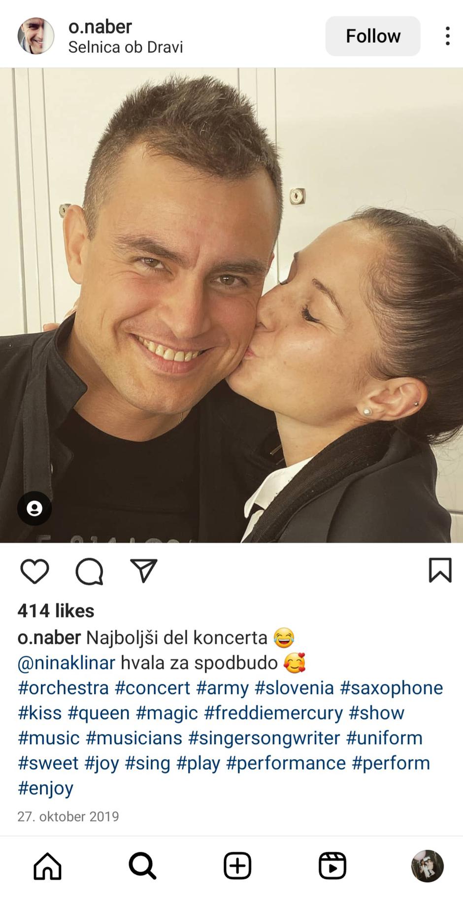 Omar Naber | Avtor: Instagram