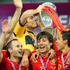 casillas iniesta silva španija prvak italija euro 2012