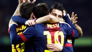 Messi Villa Alba Barcelona Rayo Vallecano Liga BBVA Španija liga prvenstvo