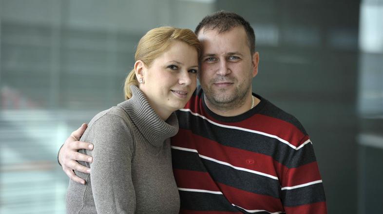 Sanja Strah in Dejan Červek