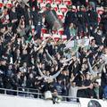 Navijači St Etienna na tekmi proti Nice