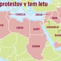 Najbolj odmevni protest letos je bil v Egiptu, kjer so ljudje na ulicah vztrajal
