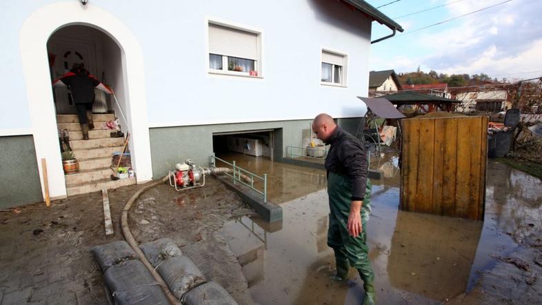 Odstranjevanje posledic poplav na Štajerskem 