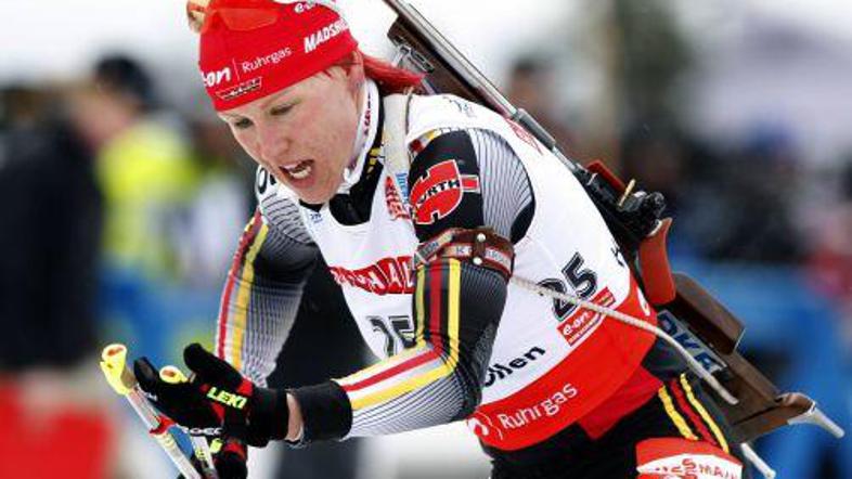 Kati Wilhelm je zmagala na zadnji tekmi sezone.