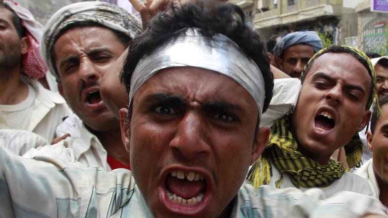 jemenski protestniki vztrajajo že tri mesece. (Foto: Reuters)