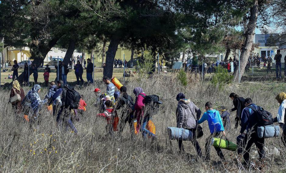 begunci makedonija | Avtor: EPA