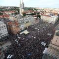 Protesti na Hrvaškem