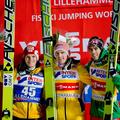 Freund Morgenstern Bardal Lillehammer svetovni pokal smučarski skoki stopničke