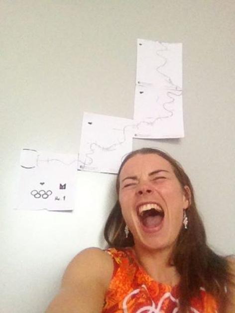 Tina Maze Facebook po zmagi v Sočiju smuk olimpijska zlata kolajna