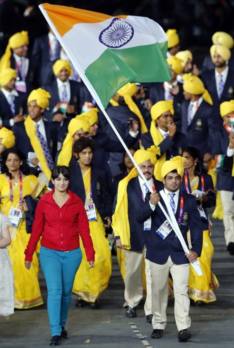 indija otvoritvena slovesnost sushil kumar | Avtor: Reuters