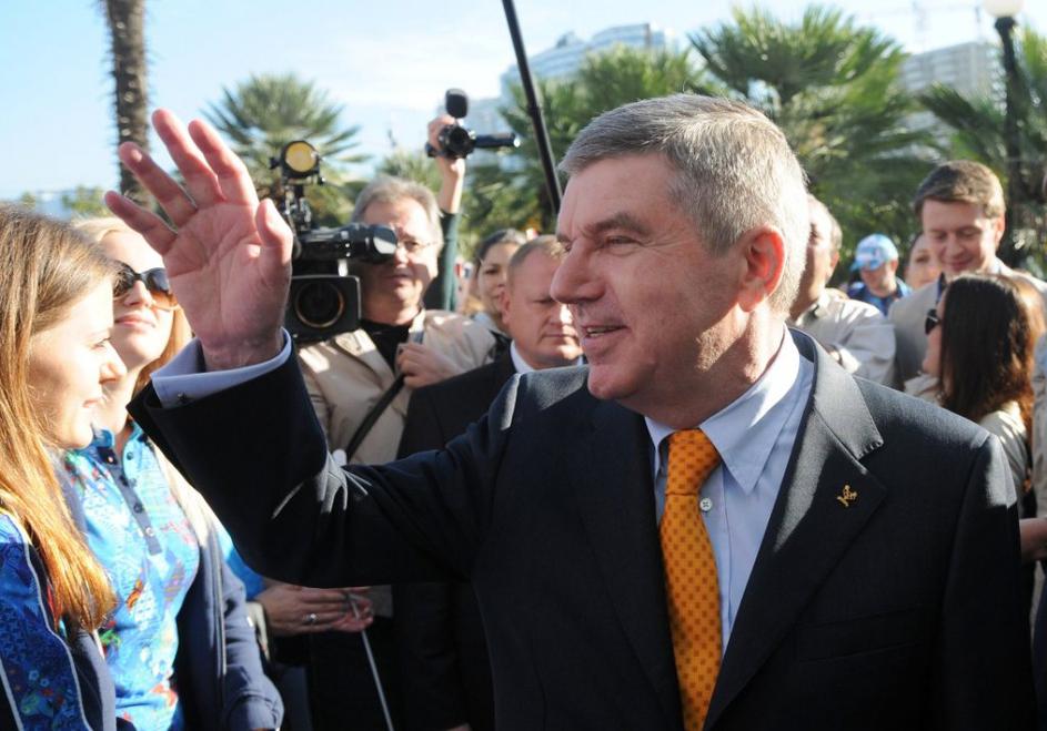 Bach Soči olimpijske igre sto dni MOK